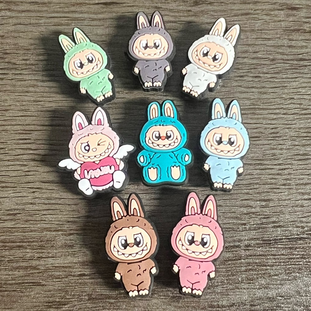 Labubu Croc Charms / Jibbits